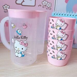 Sanrio Hello Kitty 5 PCs Pitcher-Cups